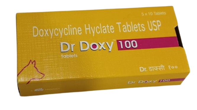 TTK: Dr Doxy 100mg Doxycycline Hyclate Scored Tablets for Dogs