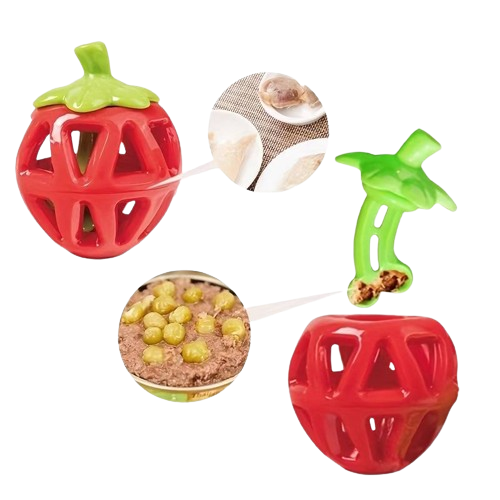Holy Paws Fruity Bite Dog Treat Dispenser Chew Toy