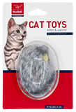 Nunbell Play-N-Squealing Fur Mouse Cat Toy