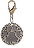 Smarty Pet Round Shape Tag Cum Collar Charm