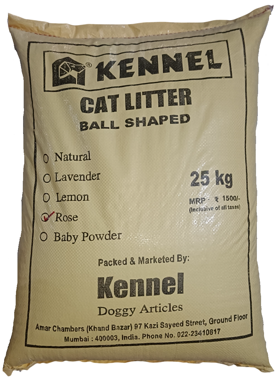 Kennel Brown Ball Shaped Cat Litter
