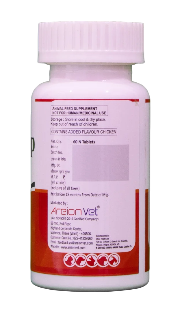 Areion Vet - Nutri Top Tablets - Multivitamin & Mineral Supplement for Pets