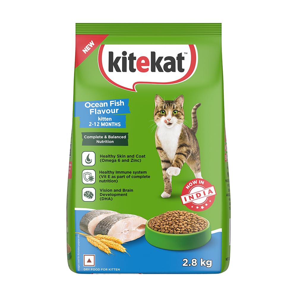 Kitekat Ocean Fish Flavour Kitten Dry Food