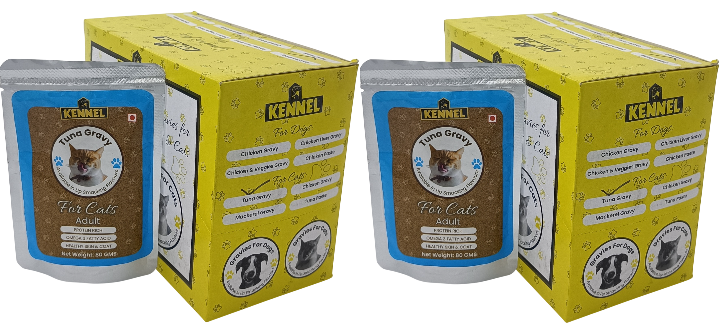 Kennel Tuna Gravy Adult Cat Pouch