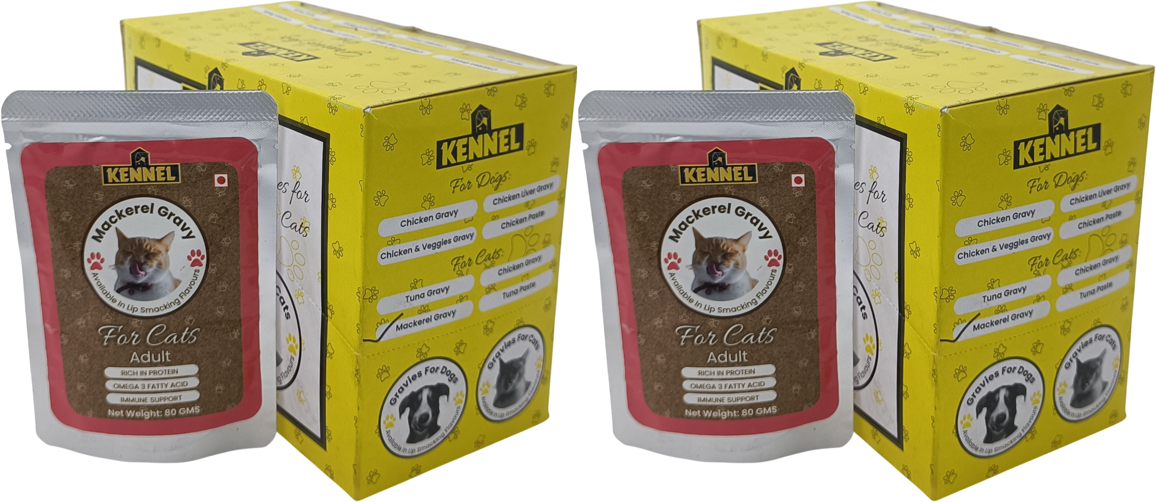 Kennel Mackerel Gravy Cat Pouch