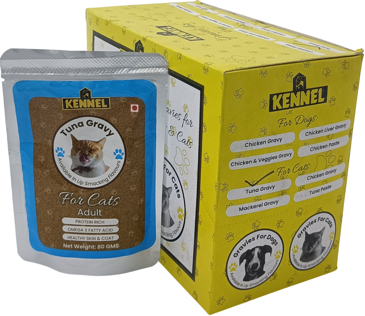 Kennel Tuna Gravy Adult Cat Pouch