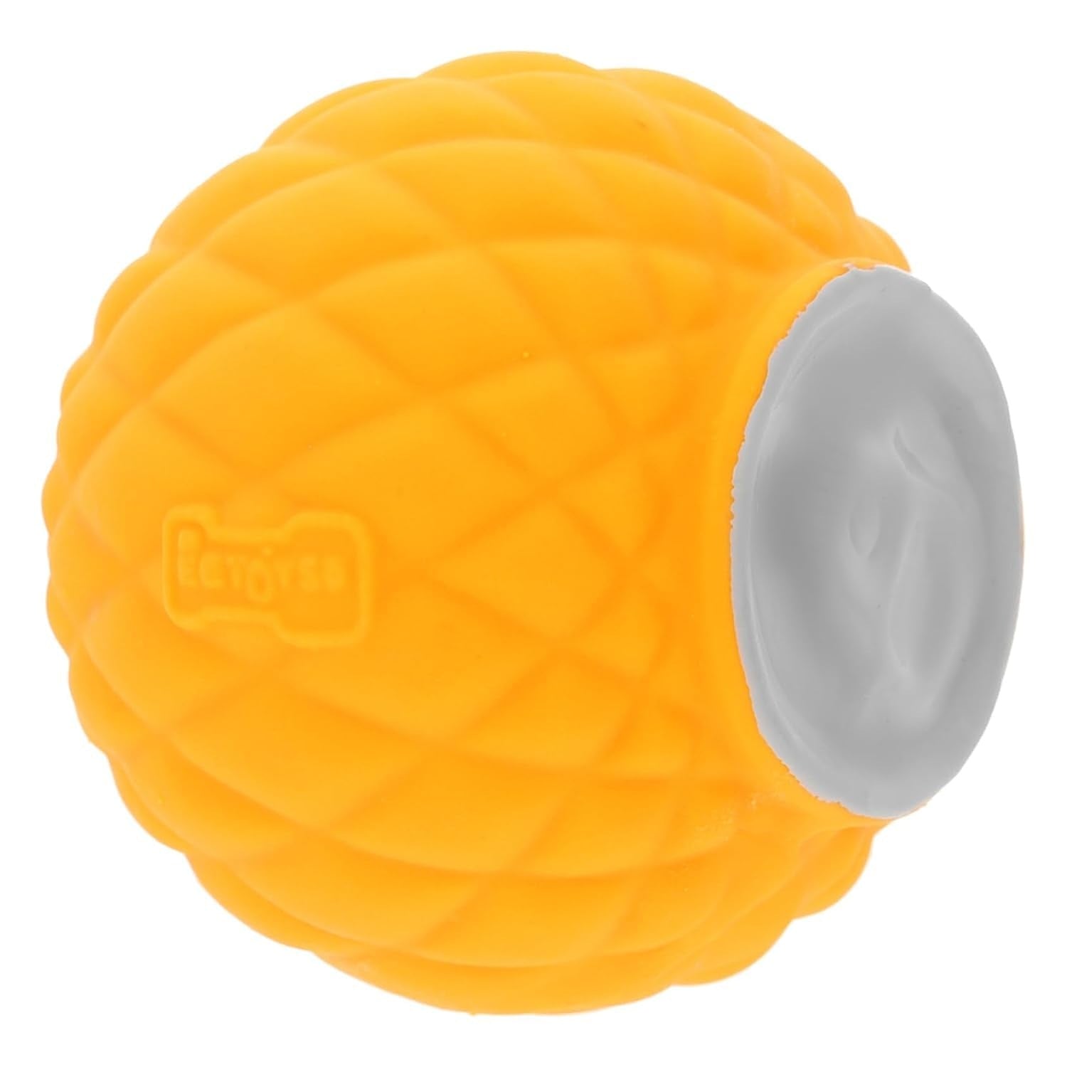 EE Toys Natural Latex Rubber Squeaky Dog Toy - Pineapple Design