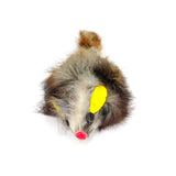 Nunbell Play-N-Squealing Fur Mouse Cat Toy