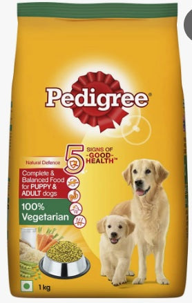 Pedigree Adult & Puppy 100% Vegetarian Dog Dry Food
