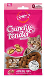 Gnawlers Crunchy & Tender Cat Treats – Tasty Salmon & Milk Flavour
