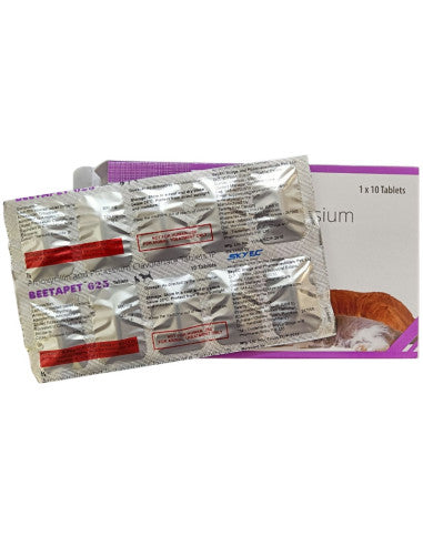 Skyec Beetapet 625 Amoxycillin & Clavulanate Tablets for Dogs & Cats