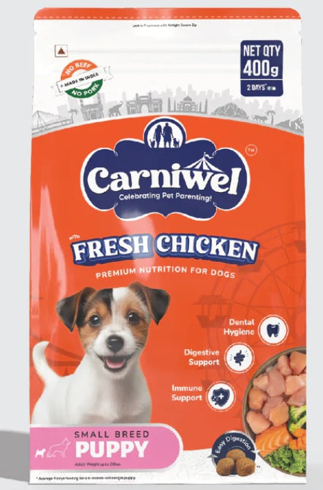 Carniwel Fresh Chicken Small Breed Puppy Dry Food