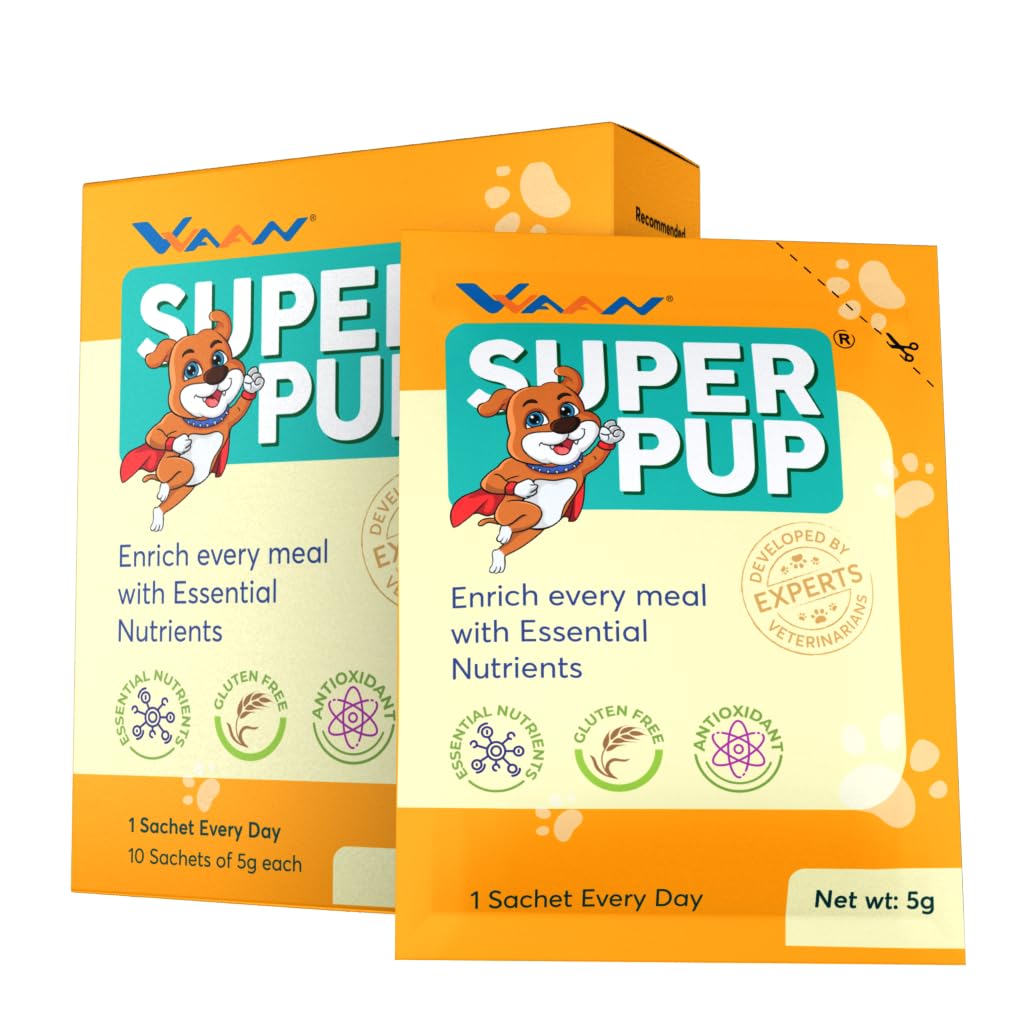 Vvaan: Super Pup Sachets for Dogs – 10 Sachets (5g Each)