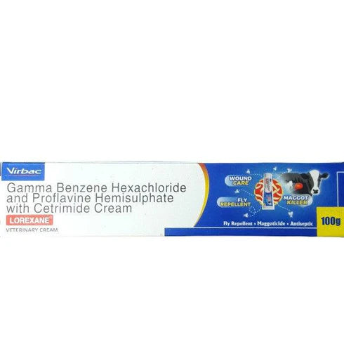 Virbac: Lorexane Cream for Wound Care in Animals