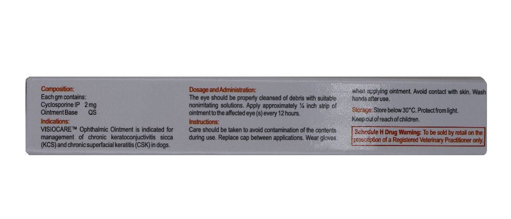 Savavet Visiocare Cyclosporine Ophthalmic Ointment for Dogs