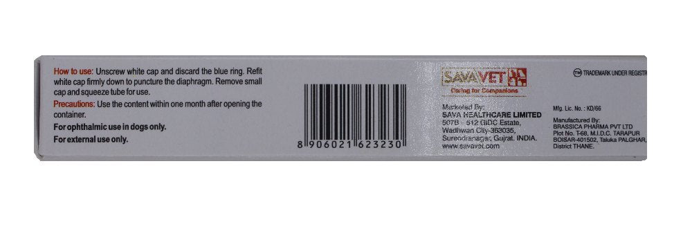 Savavet Visiocare Cyclosporine Ophthalmic Ointment for Dogs