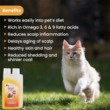 Wiggles Wicoat Coat Supplement for Dogs & Cats