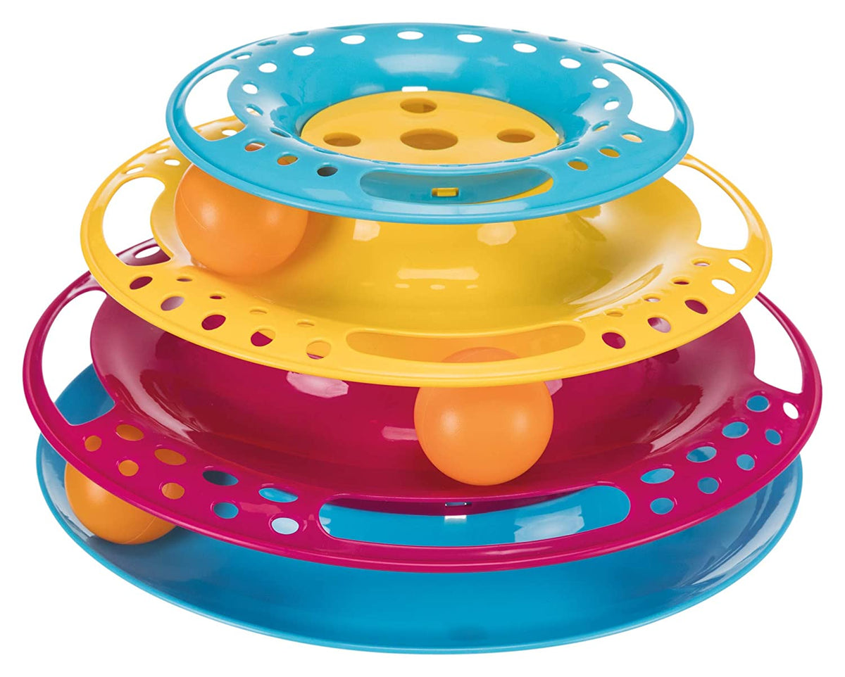 Trixie Cat Toy Circle Tower Catch The Balls