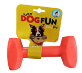 Super Dog Fun Play Toy Plastic Dumbell Dog Toy