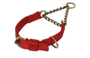 Kennel Premium Nylon Brass Chain Martingale Collar No.2(3mm)(1")