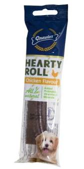 Gnawlers All Natural Hearty Roll Chicken Flavour Dog Treat – Large