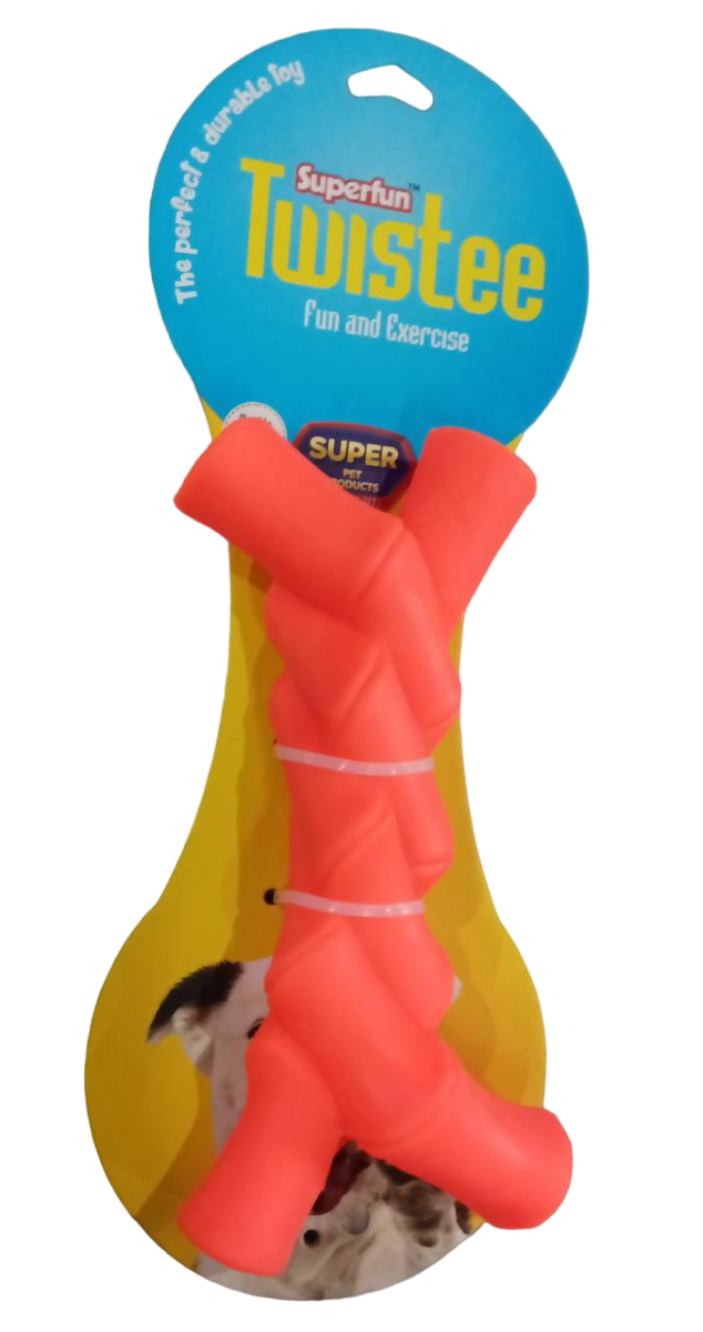 Super Fun Toy Twisted Bone Dog Toy
