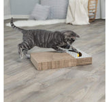 Trixie Scratching Cardboard With Toys For Cats (White)