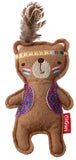 Gigwi Happy Indian Bear Felt Catnip