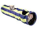 Speedy Pet Cat Toy Tunnel Blue