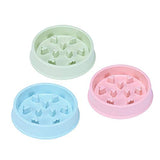 Pets Empire Plastic Slow Feeding Eating Bowl