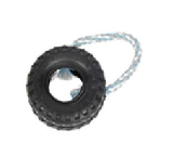 Speedy Pet Rubber Toy With Rope