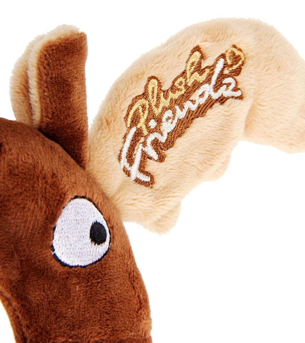 Gigwi Deer Plush Friendz With Foam Rubber Ring and Squeaker