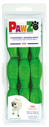 Pawz Rubber Dog Boots - Tiny - Green
