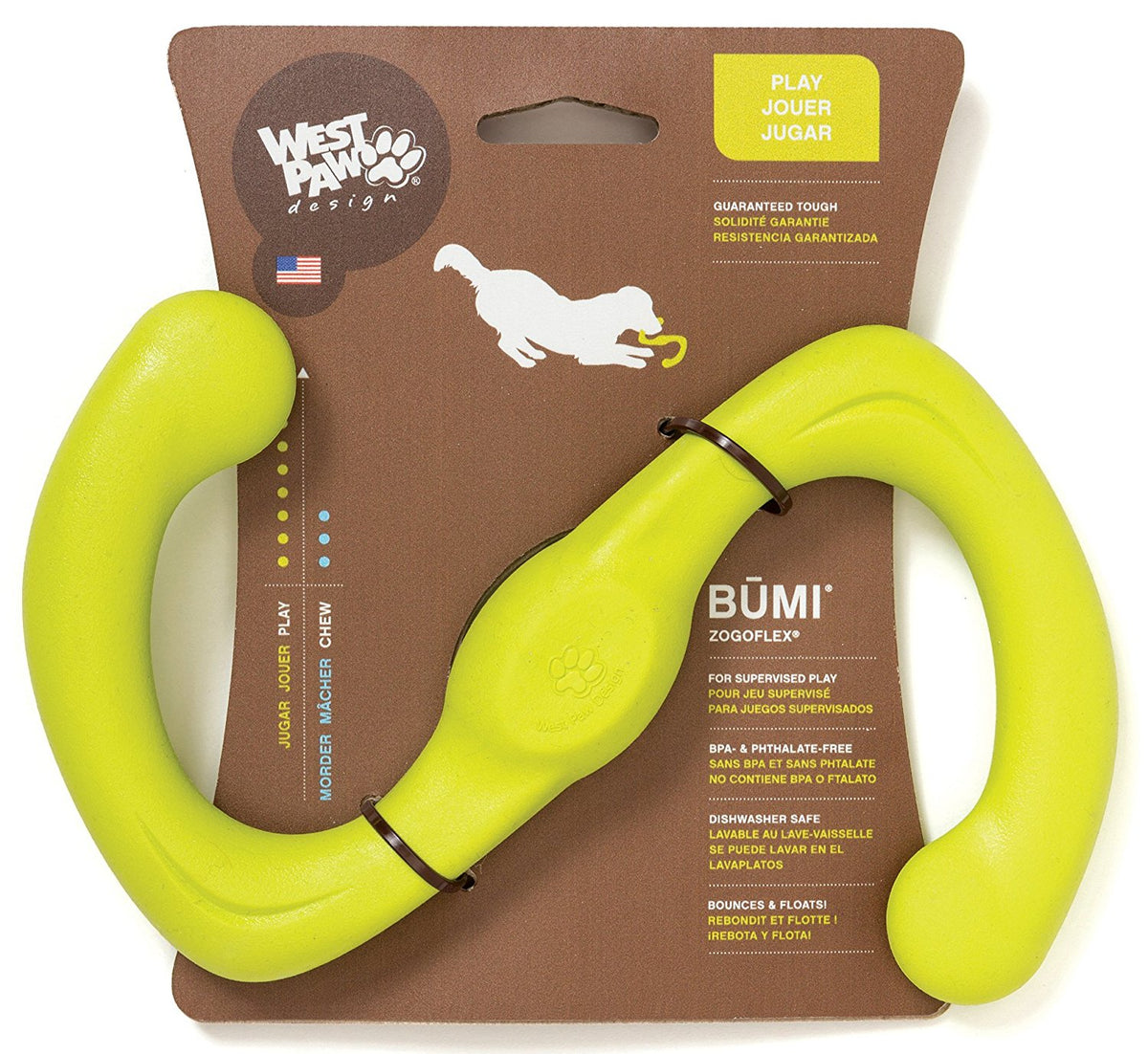 West Paw Zogoflex Bumi Tug