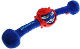 Gigwi Gladiator Squeaker Inside Plush/TPR Dog Toy - Blue