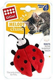 Gigwi Melody Chaser Beetle W/Motion Activated Sound Chip (Bee Sound) - Cat Toy