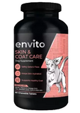 Envito Skin & Coat Care Dog Supplement Chewable Tablets