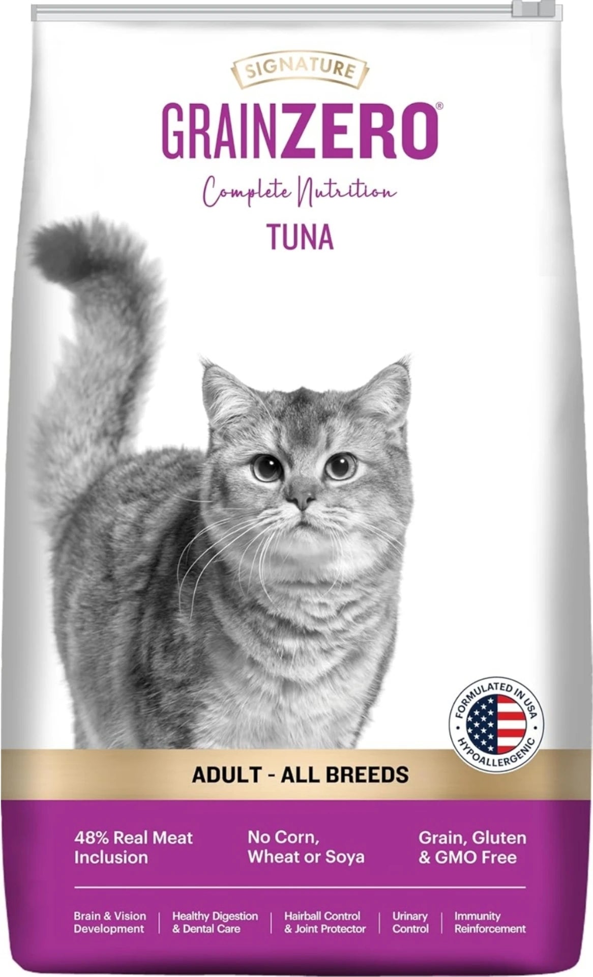 Signature Grainzero Adult All Breed Tuna Cat Dry Food