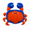 Fofos Plush Crab Dog Toy | Squeaky Summer Soft Toy