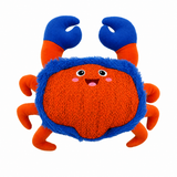 Fofos Plush Crab Dog Toy | Squeaky Summer Soft Toy