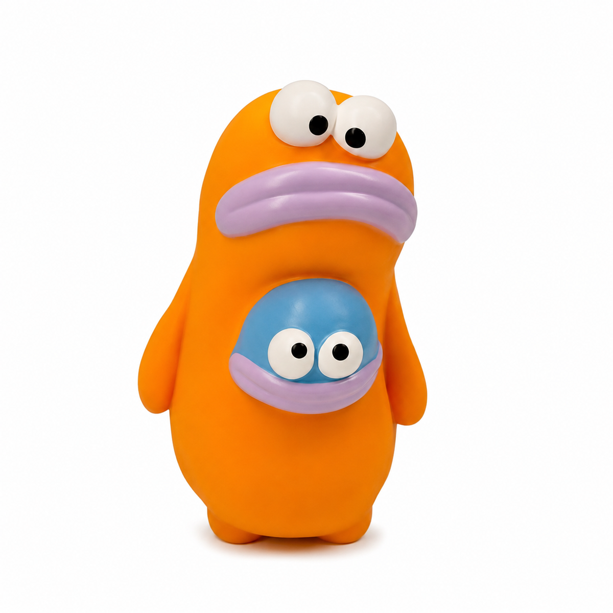 Squeeezys Monster Brother Latex Squeaky Dog Toy