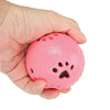 Trixie Ball With Paw Prints Vinyl Dog Toy
