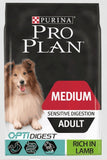 Pro Plan Sensitive Digestion Medium Adult Dog Dry Food