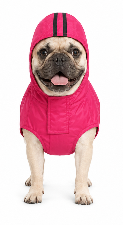 Canes Venatici Raincoat - Pink