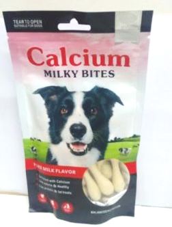 Endi Medium Calcium Milky Bites Soft Bones Pack of 6