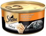 Sheba Succulent Chicken Breast In Gravy Tin