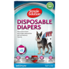 Simple Solution Disposable Diapers - Medium - 12 Pcs