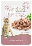 Applaws Tender Tuna With Salmon In A Tasty Jelly Cat Pouch