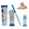Smarty Pet Plastic Fur Remover Lint Brush With Self Cleaning Base