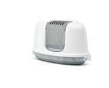 Savic Nestor Corner Cat Toilet - White/Grey